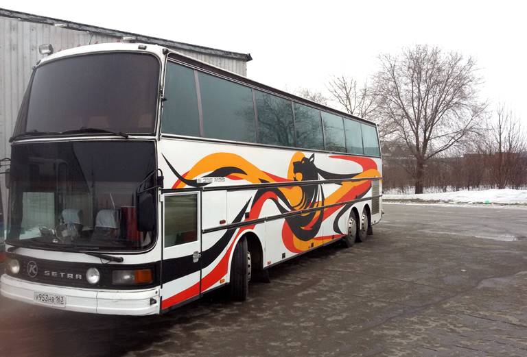 Аренда автобуса из Москва в Щекино